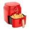 Фритюрник DECAKILA Air Fryer, 4.5 L, 1400 W, червен		